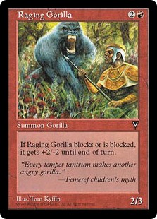 【ENG】《怒り狂うゴリラ/Raging Gorilla》[VIS]