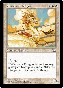 【ENG】《純白のドラゴン/Alabaster Dragon》[WTH]