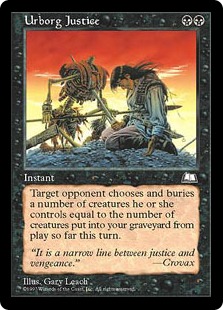 【ENG】《アーボーグの報復/Urborg Justice》[WTH]