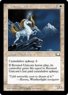 【ENG】《有徳の一角獣/Revered Unicorn》[WTH]