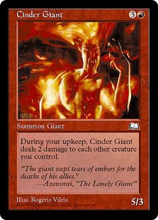 【ENG】《燃えがらの巨人/Cinder Giant》[WTH]