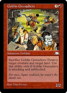 【ENG】《ゴブリン擲弾兵/Goblin Grenadiers》[WTH]