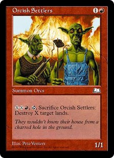 【ENG】《オークの移住者/Orcish Settlers》[WTH]