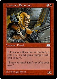 【ENG】《ドワーフの狂戦士/Dwarven Berserker》[WTH]