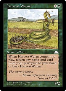 【ENG】《収穫のワーム/Harvest Wurm》[WTH]