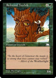 【ENG】《レッドウッド・ツリーフォーク/Redwood Treefolk》[WTH]