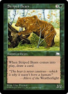 【ENG】《シマクマ/Striped Bears》[WTH]