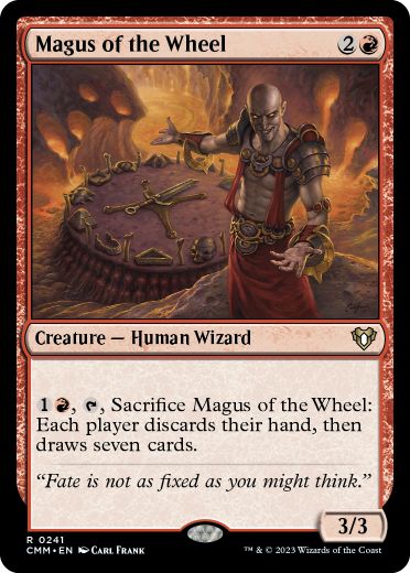 【ENG】【Foil】《輪の大魔術師/Magus of the Wheel》[CMM]