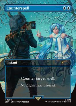 【ENG】【Foil】《対抗呪文/Counterspell》(1589)[Secret Lair]