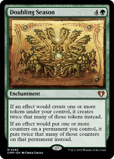 【ENG】【Foil】《倍増の季節/Doubling Season》[CMM]