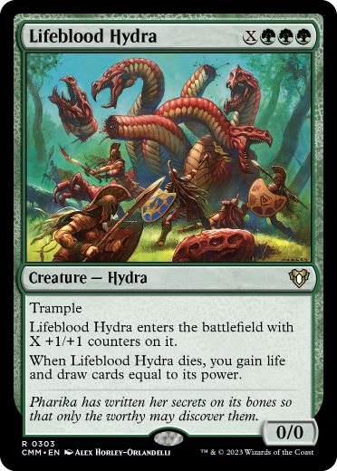 【ENG】【Foil】《生命線のハイドラ/Lifeblood Hydra》[CMM]