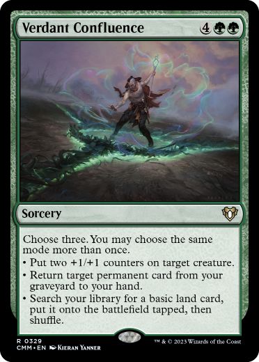 【ENG】【Foil】《新緑の合流点/Verdant Confluence》[CMM]