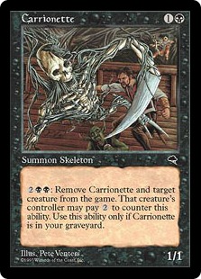 【ENG】《操り骸骨人形/Carrionette》[TMP]