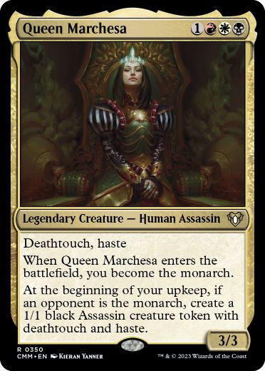 【ENG】【Foil】《マルチェッサ女王/Queen Marchesa》[CMM]