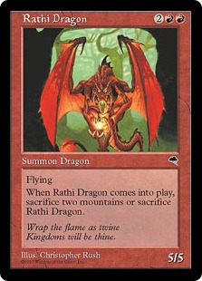 【ENG】《ラースのドラゴン/Rathi Dragon》[TMP]