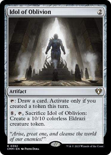 【ENG】【Foil】《忘却の偶像/Idol of Oblivion》[CMM]