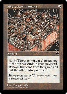 【ENG】《ファイレクシアの呪文集/Phyrexian Grimoire》[TMP]