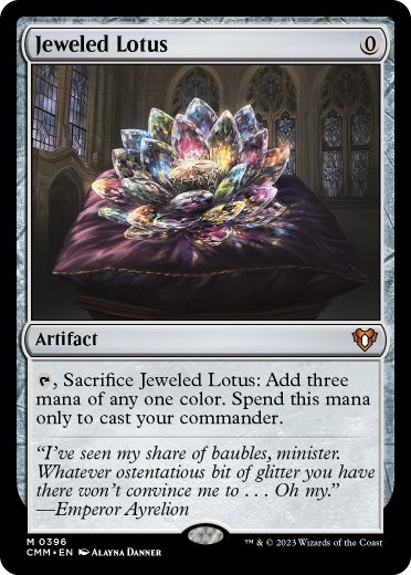 【ENG】【Foil】《宝石の睡蓮/Jeweled Lotus》[CMM]
