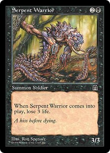 【ENG】《蛇人間の戦士/Serpent Warrior》[STH]