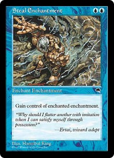 【ENG】《エンチャント奪取/Steal Enchantment》[TMP]