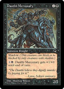 【ENG】《ダウスィーの傭兵/Dauthi Mercenary》[TMP]
