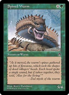 【ENG】《針刺ワーム/Spined Wurm》[STH]