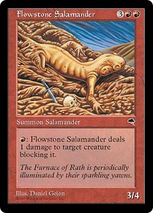 【ENG】《流動石のサラマンダー/Flowstone Salamander》[TMP]