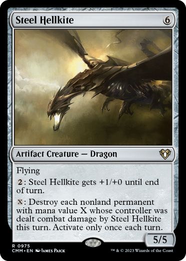 【ENG】《鋼のヘルカイト/Steel Hellkite》[CMM]