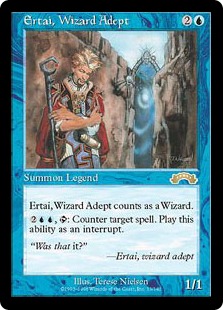 【ENG】《熟達の魔術師アーテイ/Ertai, Wizard Adept》[EXO]