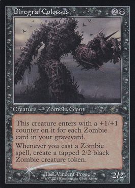 【ENG】【Foil】■旧枠■《戦墓の巨人/Diregraf Colossus》(840)[Secret Lair]
