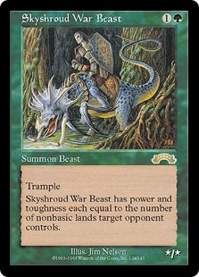 【ENG】《スカイシュラウドの軍獣/Skyshroud War Beast》[EXO]
