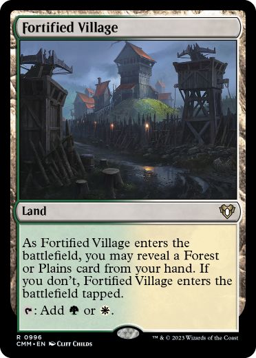 【ENG】《要塞化した村/Fortified Village》[CMM]