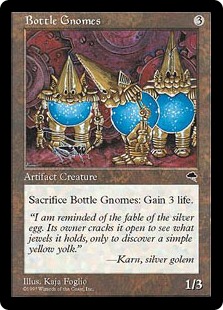 【ENG】《ボトルのノーム/Bottle Gnomes》[TMP]