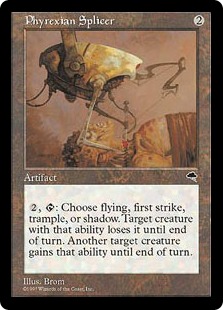 【ENG】《ファイレクシアの接続具/Phyrexian Splicer》[TMP]