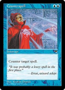 【ENG】《対抗呪文/Counterspell》[TMP]