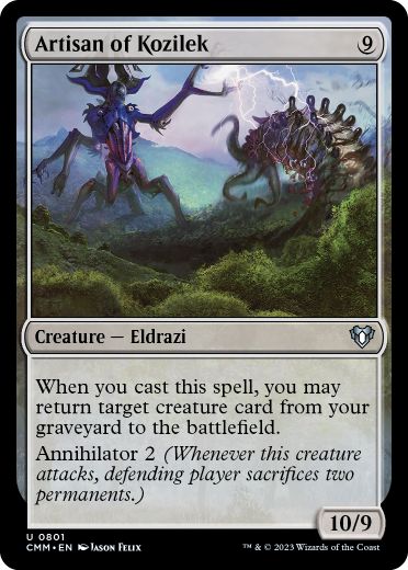 【ENG】《コジレックの職工/Artisan of Kozilek》[CMM]