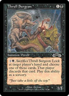 【ENG】《スラルの外科医/Thrull Surgeon》[EXO]