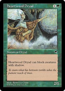 【ENG】《ハートウッドのドライアド/Heartwood Dryad》[TMP]