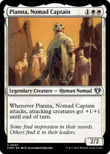 【ENG】【Foil】《遊牧の民の長ピアナ/Pianna, Nomad Captain》[CMM]