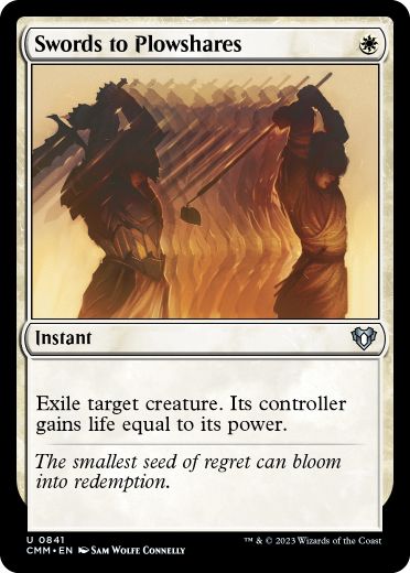【ENG】《剣を鍬に/Swords to Plowshares》[CMM]