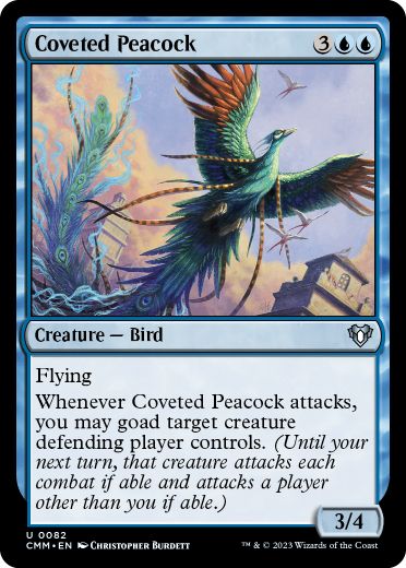 【ENG】【Foil】《切望の孔雀/Coveted Peacock》[CMM]