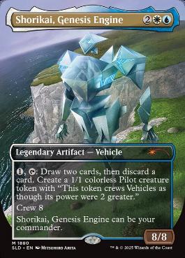【ENG】【Foil】《開闢機関、勝利械/Shorikai, Genesis Engine》(1880)[Secret Lair]