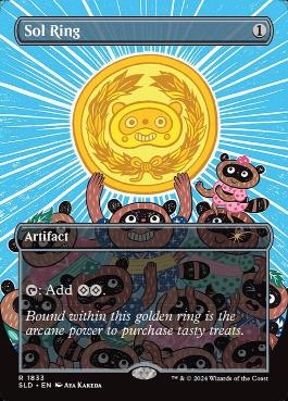 【ENG】【Foil】《太陽の指輪/Sol Ring》(1833)[Secret Lair]