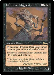 【ENG】《ファイレクシアの疫病王/Phyrexian Plaguelord》[ULG]