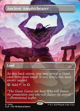 【ENG】【Foil】《古の円形劇場/Ancient Amphitheater》(1320)[Secret Lair]