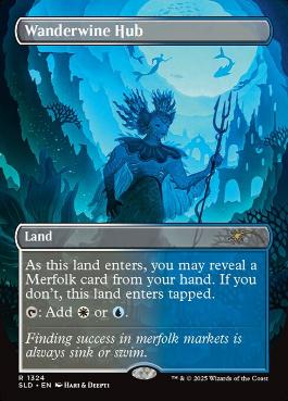 【ENG】【Foil】《ワンダーワインの分岐点/Wanderwine Hub》(1324)[Secret Lair]