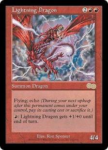【ENG】《稲妻のドラゴン/Lightning Dragon》[USG]