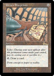 【ENG】《ウルザの青写真/Urza's Blueprints》[ULG]