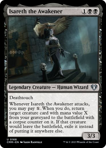 【ENG】【Foil】《呼び覚ます者イザレス/Isareth the Awakener》[CMM]