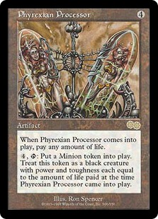 【ENG】《ファイレクシアの処理装置/Phyrexian Processor》[USG]